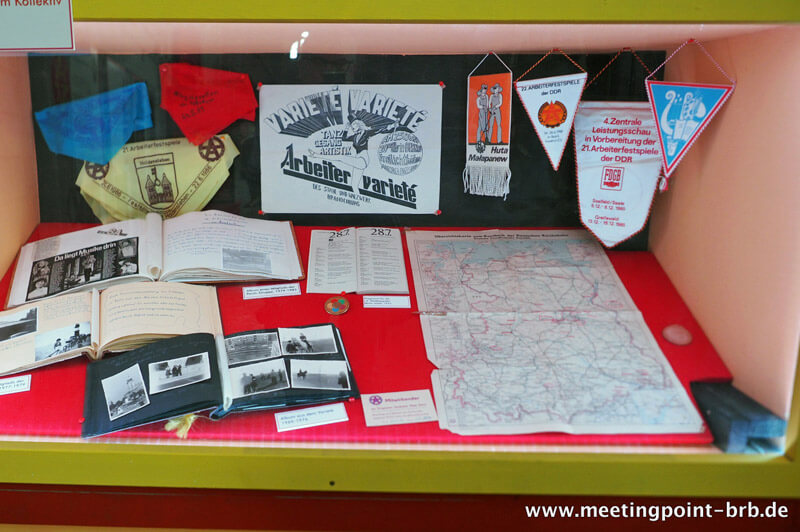 Die wohl bunteste Abteilung des Stahl- und Walzwerkes – Das Arbeitervarieté - Sonderausstellung im Industriemuseum Brandenburg  Die wohl bunteste Abteilung des Stahl- und Walzwerkes – Das Arbeitervarieté - Sonderausstellung im Industriemuseum Brandenburg