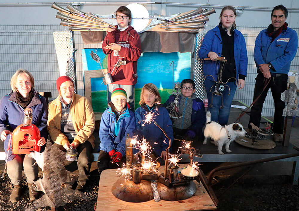 Scheppernde Schauspieler - ein Schulprojekt 2021 im Industriemuseum Brandenburg Scheppernde Schauspieler - ein Schulprojekt 2021 im Industriemuseum Brandenburg